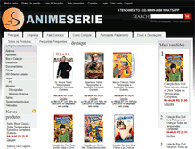 Tablet Screenshot of animeserie.com